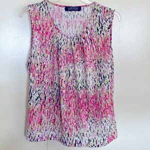Kasper Separates Multicolored Sleeveless Top PL